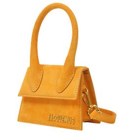 Jacquemus Bolsa Le Chiquito em couro laranja Laranja
