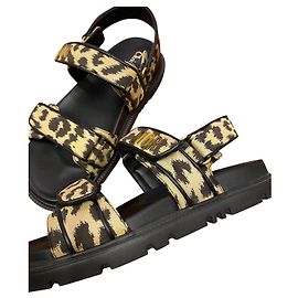 Christian Dior Sandals Leopard print