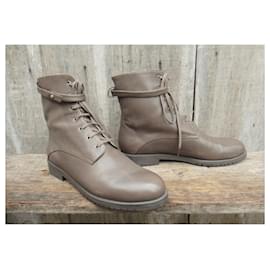 Jil Sander-Jil Sander p boots 39,5-Light brown
