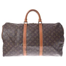 Louis Vuitton-Louis Vuitton Keepall 50-Marron