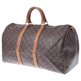 Louis Vuitton-Louis Vuitton Keepall 50-Brown