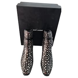 Saint Laurent-Boots-Black