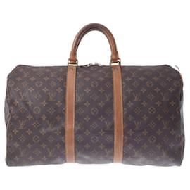 Louis Vuitton-Louis Vuitton Keepall 50-Marron