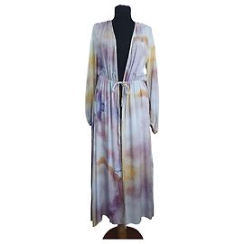 Autre Marque Cardigan long Aeryne en viscose multicolore S Multicolore