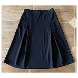 Autre Marque-Black skirt CT Beach T. S either 36-38-Black