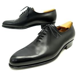 JM Weston-JM WESTON RICHELIEU CYCLING SHOES 402 flora 6.5E 40.5 l 41 black leather-Black