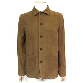 Autre Marque OFFICINE GENERALE TAYLOR S JACKET20MOTW554 Jacket 48 M SUEDE JACKET Brown