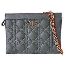 Pochette Dior Caro Vert