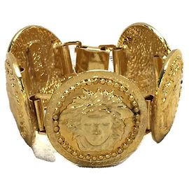 Bracelet GIANNI VERSACE / Or / Méduse / Pièce Doré