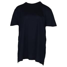 Prada-Camiseta Prada em algodão azul marinho-Azul,Azul marinho