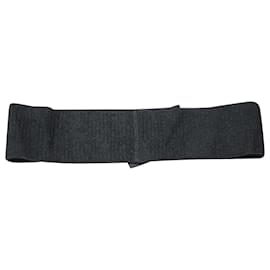Gucci-Gucci Teban Sponge Headband in Black Polyester-Black