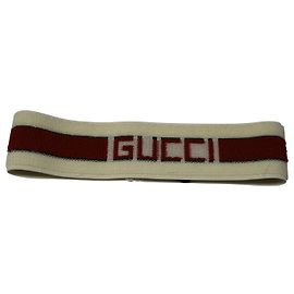 Bandeau Gucci Queen en Polyester Multicolore Autre Imprimé python