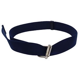 Miu Miu Buckle Closure Belt in Navy Blue Canvas Navy blue