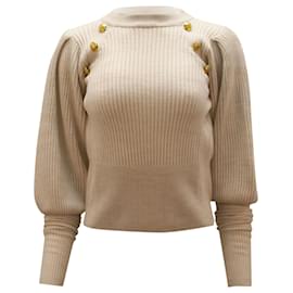 Veronica Beard Pull Jude en Laine Blanche Blanc