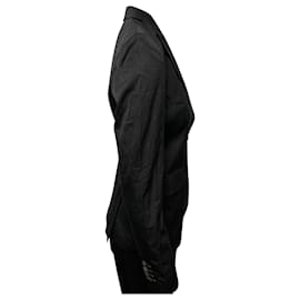 Hugo Boss-Hugo Boss Blazer Jacket in Black Wool -Black