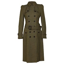 Casaco de tweed Burberry Prorsum em lã bege Outro