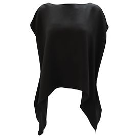 Iro Lara Top in Black Polyester Black