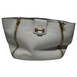 Bolsa Tom Ford Sedgewick em couro branco Branco