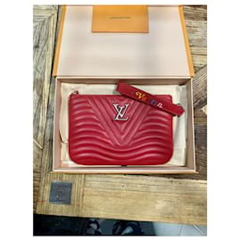 Louis Vuitton-bolso de mano New Wave de Louis Vuitton-Roja