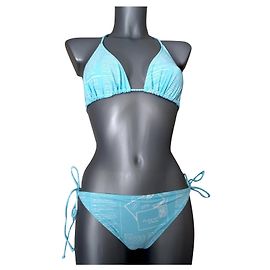 John Galliano Badebekleidung Hellblau