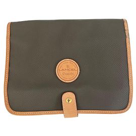 Neceser plegable Lancel Gris pardo