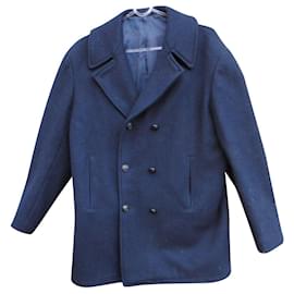 Autre Marque-Grand Large men's pea coat t 48-Navy blue