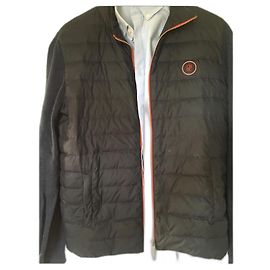 Carolina Herrera Jacke mit Ärmeln Rot Marineblau