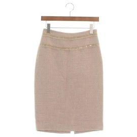 [Usato] Salvatore Ferragamo Gonna al ginocchio Donna Beige