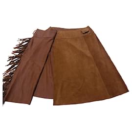 Hermès-[Used] HERMES fringe winding skirt-Other