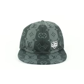 Louis Vuitton-Virgil Abloh Nigo Large LV Made Monogram Stripe Baseball Cap-Other