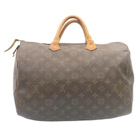 Louis Vuitton-Louis Vuitton Monogram Speedy 35 Hand Bag M41524 LV Auth pt173-Other