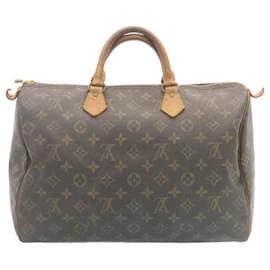 Louis Vuitton-Louis Vuitton Monogram Speedy 35 Hand Bag M41524 LV Auth bs265-Other