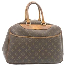 Louis Vuitton-LOUIS VUITTON Monogram Deauville Hand Bag M47270 LV Auth ds379-Monogram