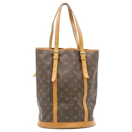 Louis Vuitton-LOUIS VUITTON Monogram Bucket GM Shoulder Bag M42236 LV Auth fm1098-Other