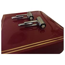 Gemelli Montblanc in argento Silver hardware