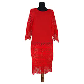 Liu.Jo Spitzenkleid Rot Rot