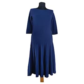 Emporio Armani-Robes-Bleu