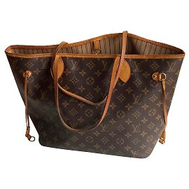 Louis Vuitton MM inesistente Marrone scuro
