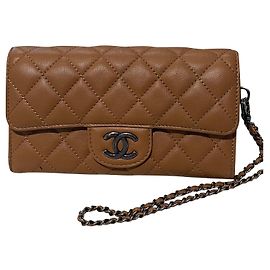 Chanel Wallets Caramel
