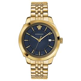 Versace-Versace Icon Classic Steel Watch-Golden,Metallic