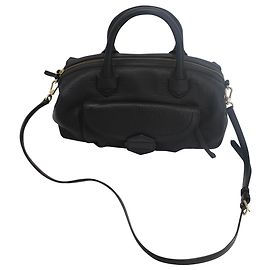 Marc by Marc Jacobs Half Pipe Duffle Bag in Black calf leather Leather Black