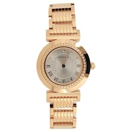 Versace-Versace Vanity Watch-Golden,Metallic