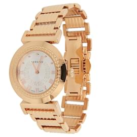 Versace-Versace Vanity Watch-Golden,Metallic