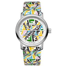 Fendi-Forever Fendi Strap Watch-Metallic