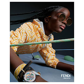 Fendi-Forever Fendi Strap Watch-Metallic
