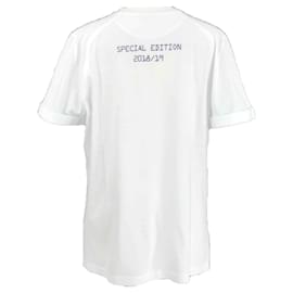 Fendi-Fendi x Fila special edition 2018/19 t-shirt in white cotton-White