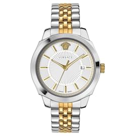 Versace-Icon Classic Steel Watch-Metallic