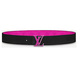 Louis Vuitton-Iniciales LV 40 cinturón reversible mm-Fucsia