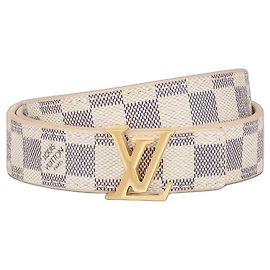 Louis Vuitton LV Iconic 20cinto reversível mm Bege