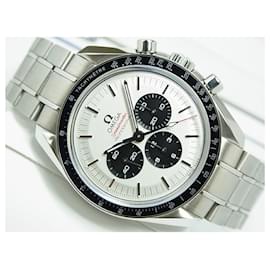 Omega-OMEGA Speedmaster Tokyo2020 limited edition silver xBLK Genuine goods Mens-Black